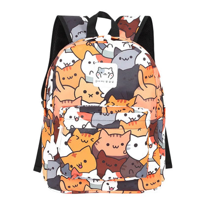 Cute Cartoon Neko Backpack