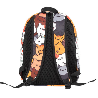 Cute Cartoon Neko Backpack