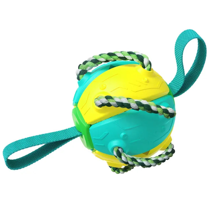 UFO Multi-Functional Rubber Dog Toy